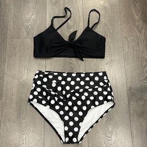 High waisted bikini